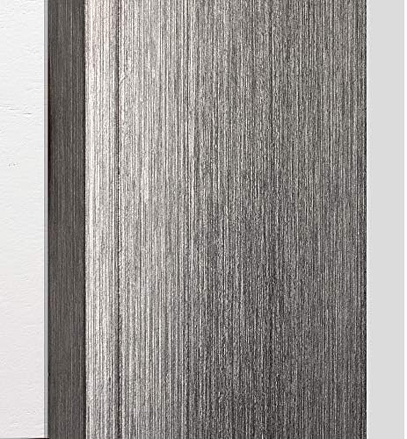 Metallic Gray Raised Lip Framed Wall Vanity Beveled Mirrors, Bathroom Mirrors, Rectangle Mirrors, Living Room Mirrors - 31.5" X 43.5"